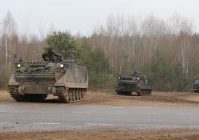 Vaidoto batalione I mechanizuotosios pėstininkų kuopos pratybos  - 2