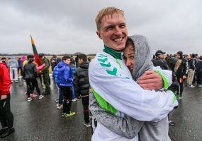 Aviacijos bazėje Šiauliuose – bėgimas orlaivių kilimo-tūpimo taku „Runway Run 2015“ - 6