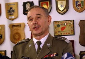 Chief of General Staff of the Polish Armed Forces General Mieczyslaw Gocul conducted a formal... - 1