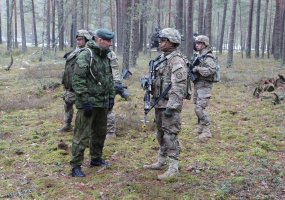 Lithuanian and U.S. soldiers continue honing combined operational skills at Pabradė - 2