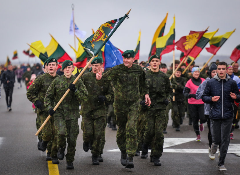 Runway Run 2015 tribute event took place at the Šiauliai Airbase
