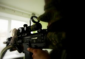 Vyko kariuomenės žvalgų pratybos Jurbarke - 4