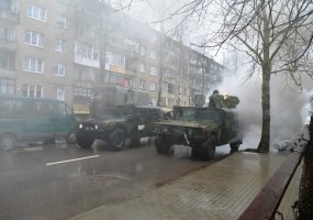 Vyko kariuomenės žvalgų pratybos Jurbarke - 5