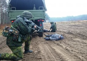 Pėstininkų skyriaus vado – vyr. šaulio kursas savanoriams - 4