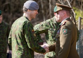 Lietuvos kariuomenės Specialiųjų operacijų pajėgoms vadovaus plk.  Modestas Petrauskas - 2