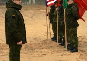 Pabradėje paskelbta pratybų „Ugninis griausmas 2015“ pradžia - 2