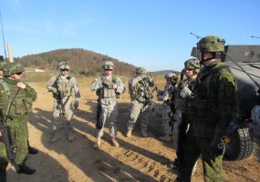 Lietuvos nekinetinių operacijų kariai tarptautinėse pratybose „Kardų susikirtimas 2015“ - 3
