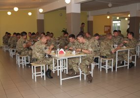 LDK Vytenio bendrosios paramos logistikos batalione vėl lankėsi NATO pajėgų kariai - 3