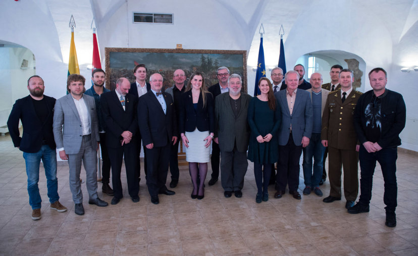 Susitikimas su pirmaisiais Lietuvos kariuomenės „ambasadoriais“