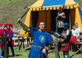 Pagrindinis viduramžių riterių turnyro prizas liko Lietuvoje - 5