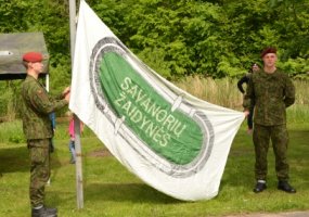 KASP Žemaičių apygardos 3-iosios rinktinės sąskrydyje sportiškiausios kuopos titulą iškovojo... - 1