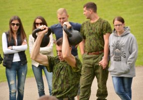 KASP Žemaičių apygardos 3-iosios rinktinės sąskrydyje sportiškiausios kuopos titulą iškovojo... - 4