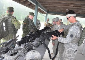 Jungtinėse Amerikos Valstijose bendrose pratybose treniruojasi lietuvių ir amerikiečių kariai - 2