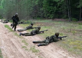 Vyko Pėstininkų skyriaus vado – vyr. šaulio kursas savanoriams - 2
