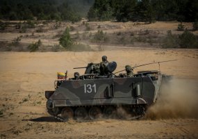Pabradės poligone sąjungininkai treniruojasi suderintai veikti jungtinėse operacijose   - 2