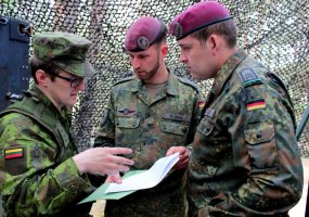 Pažintis su pratybų „Saber Strike - 3