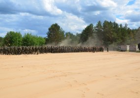 Baigėsi pratybų „Saber Strike“ dalis, vykusi Pabradės poligone - 1