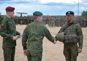 Baigėsi pratybų „Saber Strike“ dalis, vykusi Pabradės poligone - 4