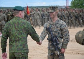 Baigėsi pratybų „Saber Strike“ dalis, vykusi Pabradės poligone - 5