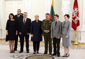 Lietuvos kariuomenės vadui suteiktas generolo leitenanto karinis laipsnis - 3
