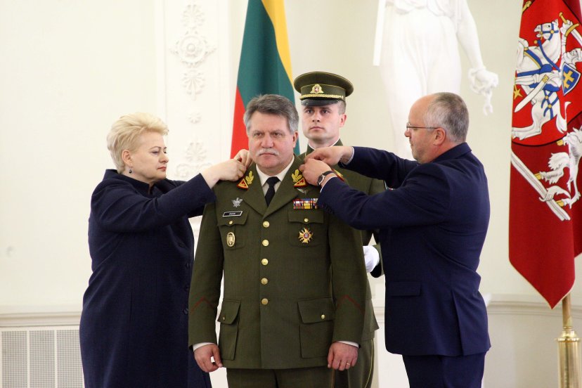 Chief of Defence Lithuania promoted to the rank of lieutenant general
