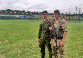Lietuvos kariai dalyvauja bendrose sąjungininkų ir Ukrainos karių pratybose Ukrainoje  - 3