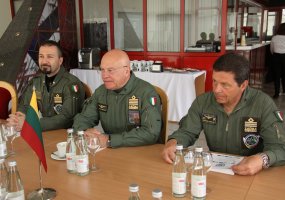 Italian Air Force Chief of Staff will come for a visit to the Šiauliai Air Base - 2