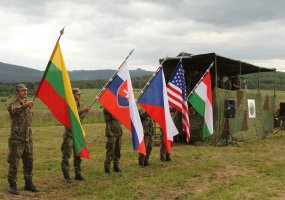 Soldiers of the Air Defence Battalion returned from their first international exercise in the... - 2