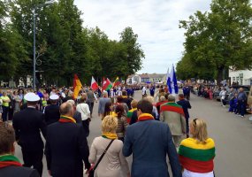 Laivo „Aukštaitis“ įgulos atstovai lankėsi Biržų miesto šventėje - 1