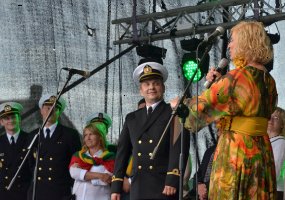Laivo „Aukštaitis“ įgulos atstovai lankėsi Biržų miesto šventėje - 7