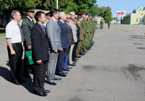 Butigeidžio dragūnų batalione vyko vado keitimo ceremonija - 1