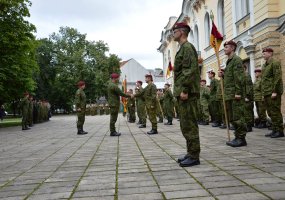 KASP Dariaus ir Girėno apygardos 2-osios rinktinei vadovauti pradėjo mjr. Vidas Grunda - 2