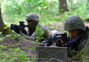 Pabradėje prasidėjo bendros Lietuvos ir JAV karių pratybos - 4