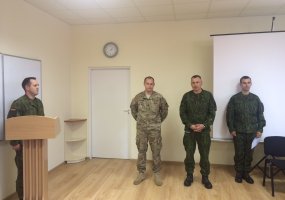 JAV karininkui – Lietuvos kariuomenės medalis   - 2