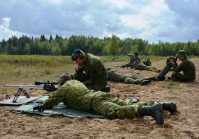 Kariai iš septynių NATO valstybių varžėsi dėl taikliausio snaiperio titulo - 3