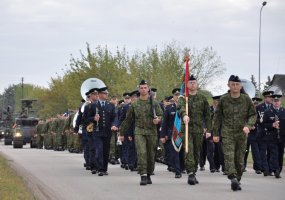 Oro gynybos batalionas šventiškai paminėjo 15-ąsias įkūrimo metines  - 2