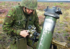 Vyko 120 mm minosvaidžio minosvaidininkų kursai - 1