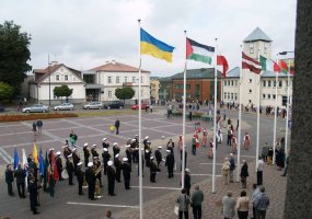 Karinių jūrų pajėgų orkestras bei laivo „Sėlis“ įgulos nariai dalyvavo Utenos miesto šventėje - 2