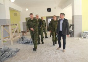 Lietuvos kariuomenės vadas įvertino Vytenio bataliono pasirengimą priimti šauktinius - 2
