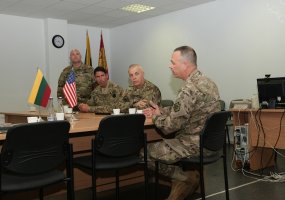 Pensilvanijos nacionalinės gvardijos puskarininkių korpuso vadovybė: bendradarbiavimas tęsiamas  - 4