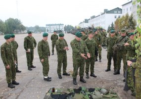 Kariuomenės vadas inspektavo vieną iš kariuomenės greitojo reagavimo pajėgų padalinių - 1