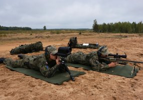 Troops from 7 NATO allies competed for the title of the best sniper  - 6