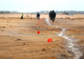 Lithuanian and U.S. troops train in a joint infantry-engineer personnel Exercise Engineer Thunder... - 5