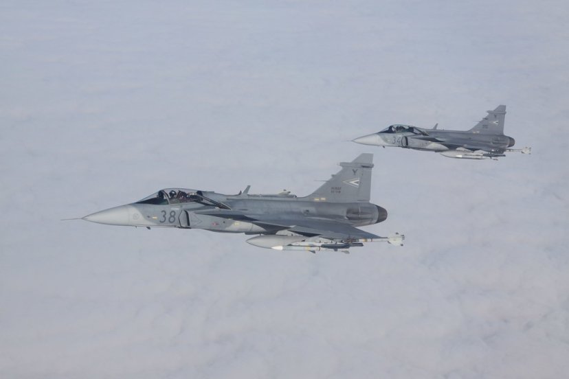 Baltic Region Training Event of NATO allies is underway in the Baltic skies