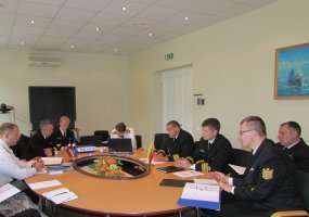 Rygoje susitiko trijų Baltijos šalių karinių jūrų pajėgų vadai - 1