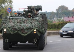 Pratybose „Baltijos piranija“ dalyvaujantys kariai susitiko su Lietuvos miestų gyventojais - 4