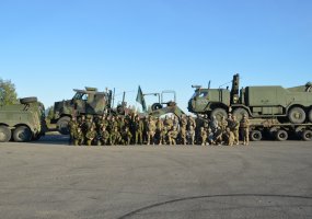 MPB  „Geležinis vilkas“ brigados logistikos kuopos karių pratybos kartu su Rukloje dislokuotais... - 6