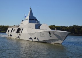 Švedijos karališkojo laivyno laivas Klaipėdos jūrų uoste - 2