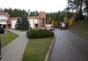 Priešgaisrinės pratybos LK Generolo Adolfo Ramanausko kovinio rengimo centre - 1