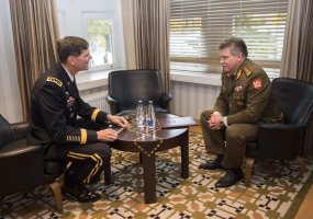 General Joseph L. Votel, Commander of the U.S. Special Operations Command is conducting a visit... - 2